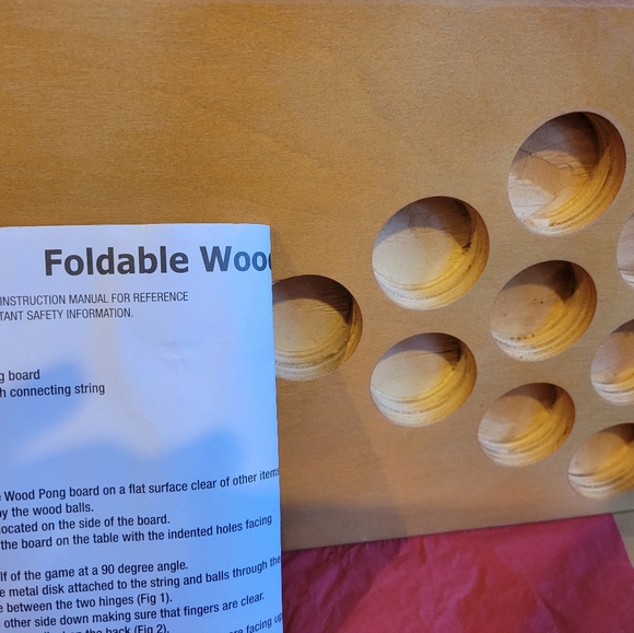 Hammer + Axe Wooden Pong Game - Picture 5 of 8